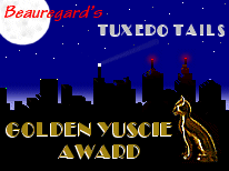 Beauregard's Golden Yuskie Award